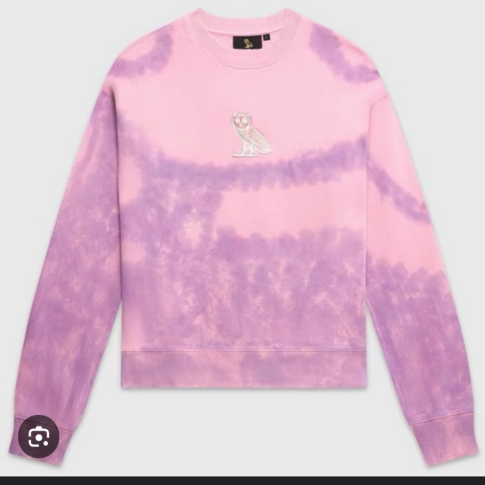 OVO October's Very Own Tie Dye Crewneck Sweatshirt